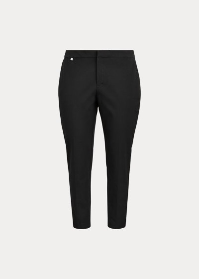 Women's Ralph Lauren Cotton Twill Skinny Ankle Pants | 349712EIL